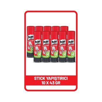 Pritt Stick Yapıştırıcı 43 Gr. -10 Adet