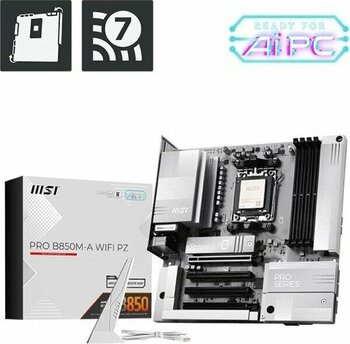 MSI Msı Pro B850M-A Wıfı Pz Ddr5 Amd B850 Am5 Soket Ddr5 8200MHZ+(OC)MHZ Matx Anakart