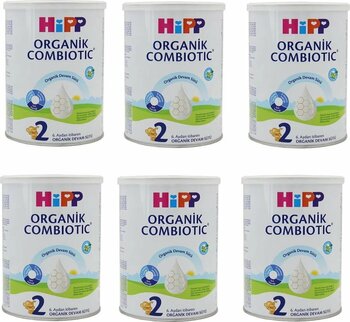 Hipp 2 Organik Combiotic Devam Sütü 350 gr 6 Adet