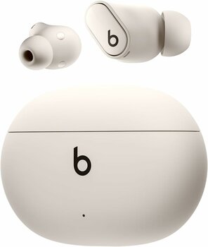 Beats Studio Buds +| Gürültü Önleme Özellikli Gerçek Kablosuz Kulaklık, Apple ve Android ile Gelişmiş Uyumluluk, Yerleşik Mikrofon, Tere Dayanıklı Bluetooth Kulaklık - Şeﬀaf