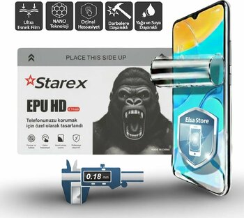 Oppo Reno 10x Zoom Nano Ekran Koruyucu Ultra İnce Epu - 0.18 Mm Mat Starex