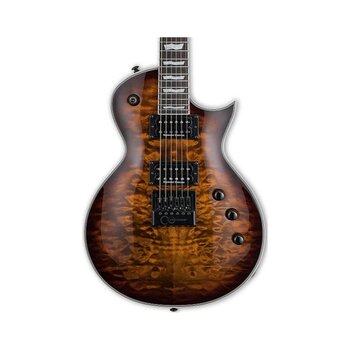 Esp Ltd Lec1000etqmdbsb Ec-1000 Evertune Dark Brown Sunburst Ak