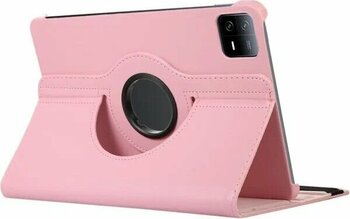 MobaxAksesuar Xiaomi Pad 6 / 6 Pro Açık Pembe Uyumlu Sentetik Deri Tablet Kılıfı