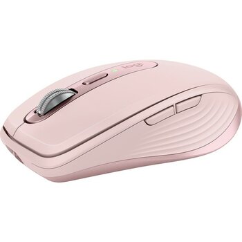Logitech MX Anywhere 3S Kompakt 8000 DPI Optik Sensörlü Sessiz Bluetooth Kablosuz Mouse - Pembe
