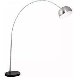 Rsylight Retro Metal Dekoratif Inox Modern Mafsallı C Kol Köşe Lambası Lambader Başlık Çap:40 cm