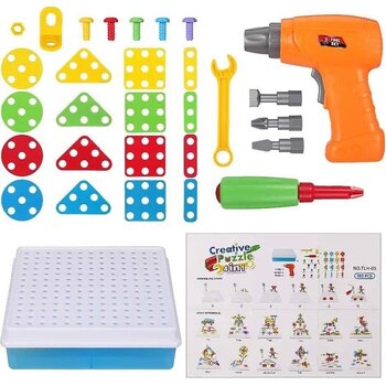 Birlik Oyuncak 3D Eğitici Matkap Seti