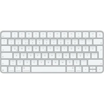 Magic Keyboard: Bluetooth, Şarj Edilebilir. Mac, iPad ve iPhone ile Çalışır; Türkçe Q Klavye, Gümüş Rengi (Lightning)