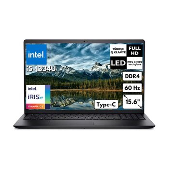 Dell Vostro 3530 I5-1334u 32 Gb 512 Gb Ssd Iris Xe Graphics 15.6" Fhd Freedos Notebook N3409pvnb3530uat17