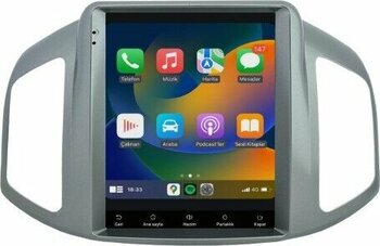 SmartGO Chevrolet Captiva Android Multimedya Sistemi (2012-2015) Tesla Premium Ekran  Wİ-Fİ (Yazılımsal) - Siyah