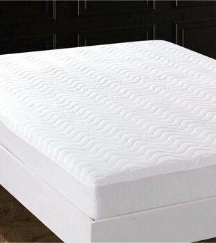 Madame Blue Kapitone Fitted Su Sıvı Geçirmez Yatak Koruyucu Alez 200x200