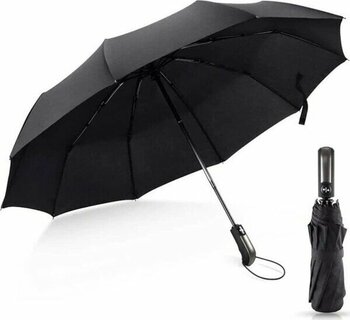 Marlux 10 Telli Siyah Kaliteli Şemsiye