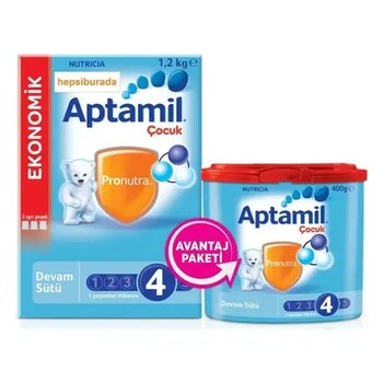 Aptamil No:4 1200 + 400 gr Bebek Maması