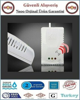 İtek Gaz Dedektörü - Doğalgaz Alarm Dedektörü - 220W