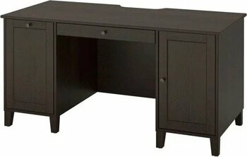 IKEA Idanäs Kahverengi 152 x 70 cm Çalışma Masası