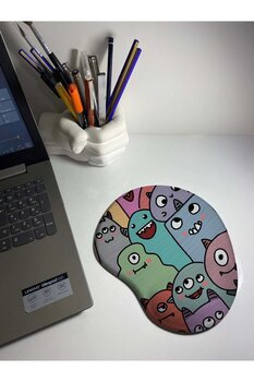rakkun shop Monster Bilek Destekli Mouse Pad