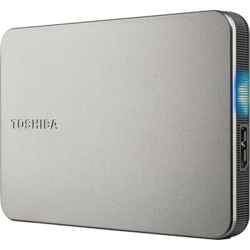Toshiba Canvio Flex 2 TB Sıcak Gümüş Kaplama USB 3.2 Gen-1 Type-C Type-A HDTX220ESCAA Taşınabilir Harici Sabit Disk