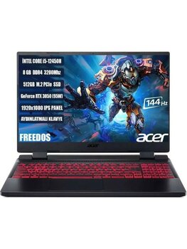 Acer Nitro 5 AN515-58-544K NH.QFJEY.007 15.6 inç Intel Core i5 12450H 8 GB 512 GB SSD NVIDIA GeForce RTX 3050 FreeDOS