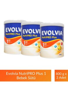Evolvia Nutripro Plus 1 Bebek Sütü 800 gr X 3 Adet