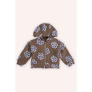 Kız Bebek Fermuarlı Camel Ceket