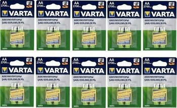 Varta 2700 Mah Aa Şarj Edilebilir Pil 20 Adet