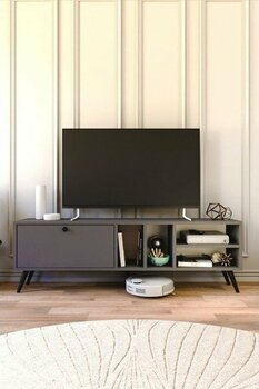 Buka Tv Sehpası, Tv Standı, Televizyon Ünitesi - Antrasit