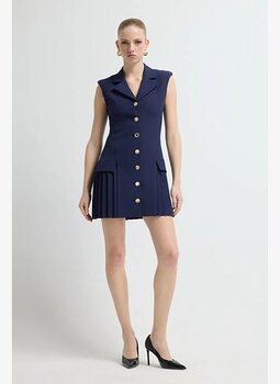 Pliseli Elbise XL 15757388