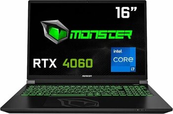 Monster Tulpar T6 V3.1.4 Intel Core i7-13700HX 16 GB RAM 1 TB SSD NVIDIA GeForce RTX 4060 FreeDOS 16" FHD+ 165 Hz Oyun Bilgisayarı