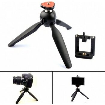 Piyop Cep Telefonu Kamera Tripodu Tripod Ayağı - Siyah