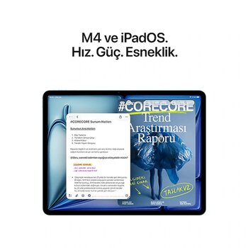 Apple Ipad Air Mh9h4tu/a M4 Wi-fi+cl 256 Gb 13" Tablet Uzay Grisi