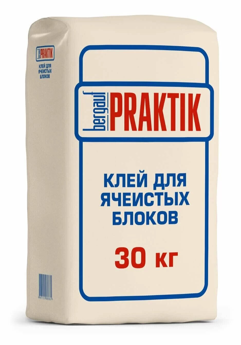 Bergauf Praktik Клей для ячеистых блоков Зима, 30 кг