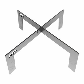 Kamp Ayısı Bushcraft OX+: Katlanır Ateş Üzeri Metal Kamp Izgarası