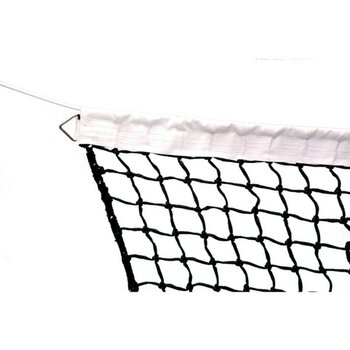 Güçlü File - Profesyonel Tenis Filesi Ağı - 4 mm - 12.80 mt - Siyah