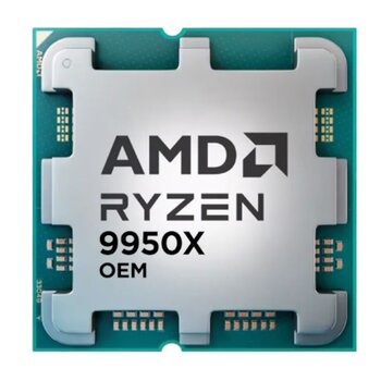 Amd Ryzen 9 9950x 4.3 Ghz 64 Mb Am5 170 W İşlemci Tray