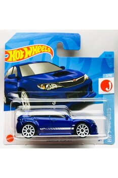 HOT WHEELS Yeni - New Subaru Wrx Stı Blue Mini Araba 1:64 Ölçek Hotwheels Marka 2/5