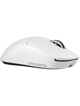 Logitech G Pro X Superlight 2C 910-007539 Beyaz Lightspeed Hero Şarjlı Optik Kablosuz Oyuncu Mouse