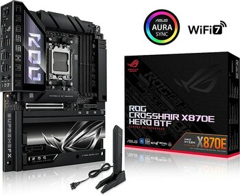 Asus ROG Crosshair X870E Hero BTF AMD AM5 DDR5 ATX Anakart