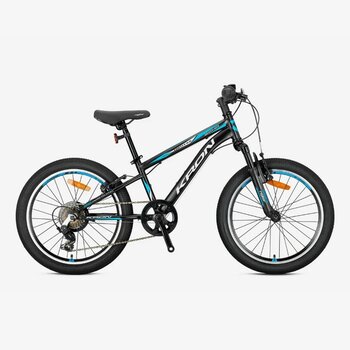 Kron Vortex 4.0 - 20  Mtb - 11' - 7  Vites - V.b. - Mat Siyah-Gri/Mavi