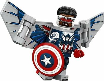 LEGO Marvel Studios Series 71031 - 5 Captain America Minifigür (Kapalı Paket 1 Adet Minifigür)