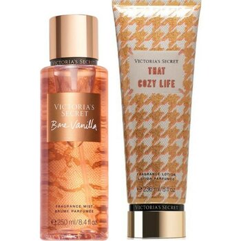 Victoria's Secret Bare Vanilla & That Cozy Life Vücut Losyonu ve Spreyi 2'li Set