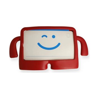 Apple Uyumlu Ipad 4 9.7 Kılıf Karakter Tablet Silikon - Kırmızı Laptop Çantası Çok Renkli