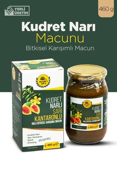 Mesirişifa Kudret Narlı Sarı Kantaronlu Bitkisel Macun 460 g