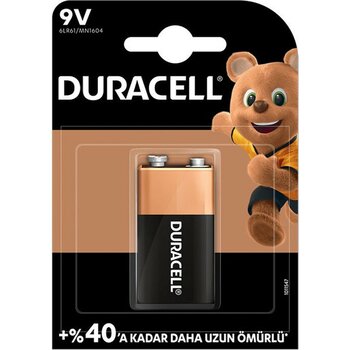 Duracell 9V Pil (5'li Paket)