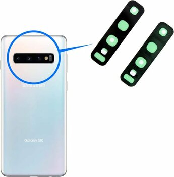 FLAGEN Samsung Galaxy S10 S10 Plus Uyumlu Arka Kamera Camı
