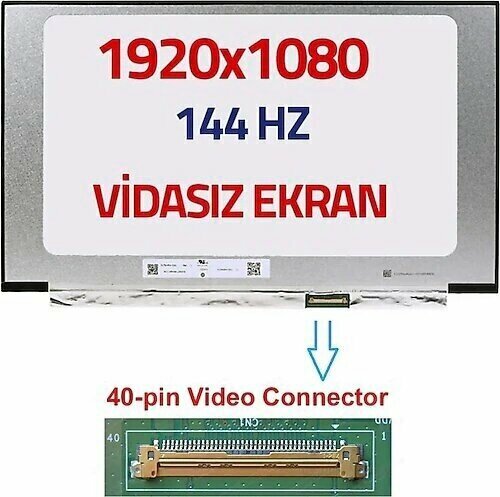 LM156LFGL03 LCD Ekran 15.6 Slim 40 Pin Vidasız