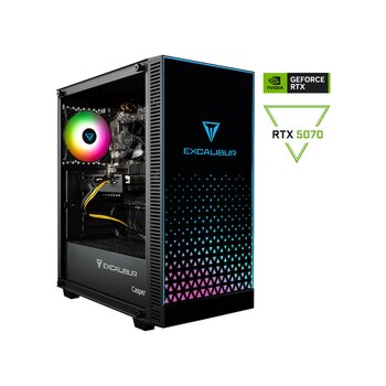 Casper Excalibur E65h.147f-bx70a-0fd I7-14700f 16 Gb 2 Tb Ssd Rtx5070 W11h Masaüstü Oyuncu Bilgisayarı