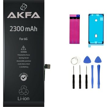 Akfa Apple iPhone 6 Telefon Batarya- 2300 Mah + Batarya Pil Tamir Seti