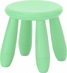 Mammut Yeşil Çocuk Taburesi Tabure-Oturak Masa Oyun Taburesi Polipropilen Plastik