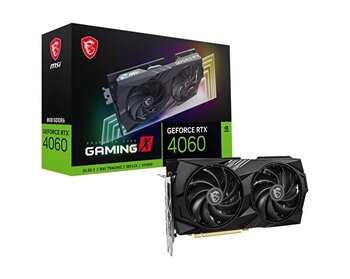 MSI VGA GeForce RTX 4060 Gaming X 8G Rtx4060 8 GB Gddr6 128 Bit Dx12 PCIe 4.0 X8 Ekran Kartı