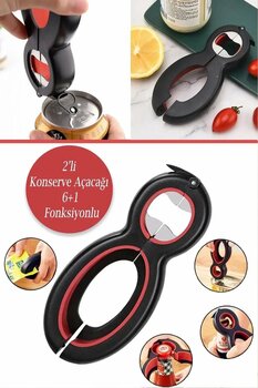 Berdina Home 2li Set Fonksiyonlu Kavanoz Konserve Açacağı Kola