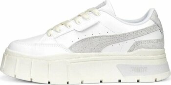 Puma 392768-01 Mayze Stack Thrifted Kadın Beyaz Sneaker Spor Ayakkabı 001 Beyaz 40